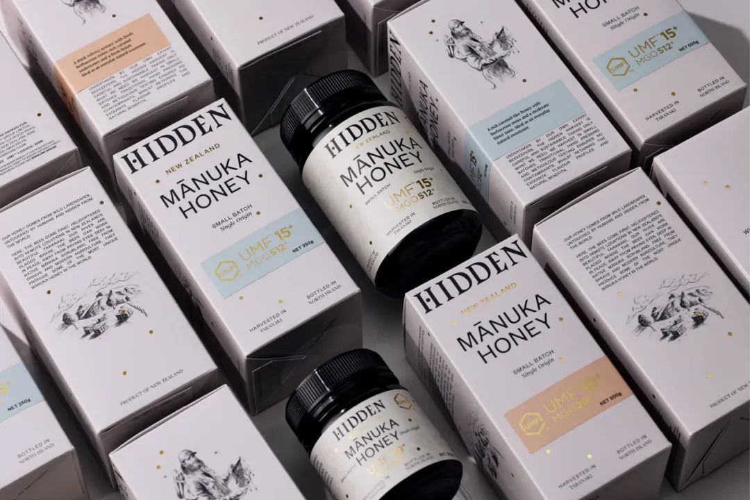 深圳品牌設(shè)計｜來自新西蘭一個品牌兩個系列的蜂蜜包裝設(shè)計項目