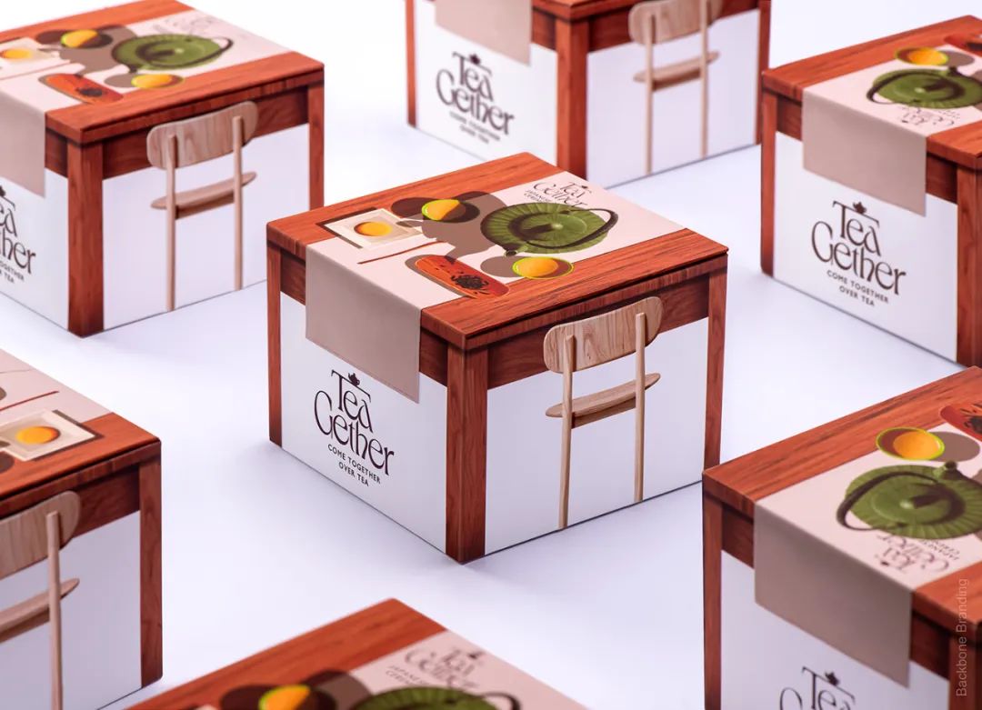 深圳品牌設(shè)計｜腦洞是真的大，借助包裝結(jié)構(gòu)還原喝茶場景